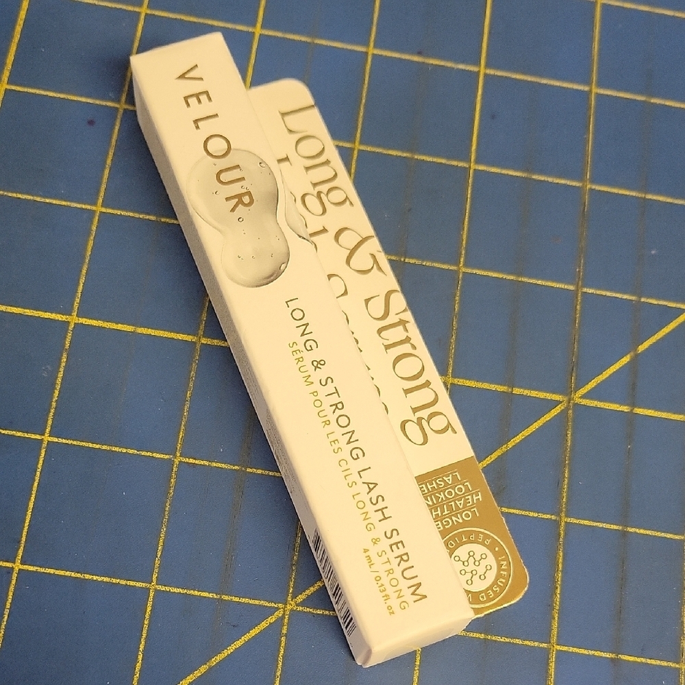 Velour Long & Strong Lash Serum New Sealed Box